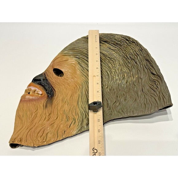 2010 Official Lucasfilm Star Wars Chewbacca Wookiee Latex Mask Halloween (A5) - Picture 11 of 11